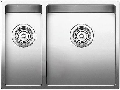 Мийка для кухні прямокутна Blanco CLARON 340/180-IF чаша справа нержавіюча сталь дзеркальна поліровка 521608