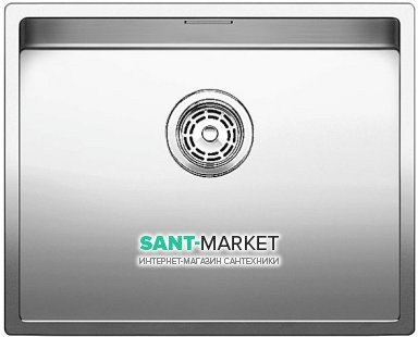 Мойка для кухни прямоугольная Blanco CLARON 500-U нержавеющая сталь  зеркальная полировка 521577