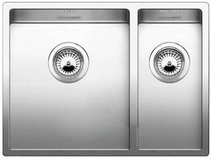 Мийка для кухні прямокутна Blanco CLARON 340/180-U чаша зліва нержавіюча сталь дзеркальна поліровка 521609