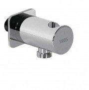 Підключення з тримачем Tres Docce хром 13425001