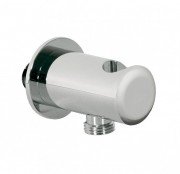 Підключення з тримачем Tres Docce хром 02418201