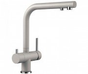 Смеситель для кухни Blanco FONTAS II SILGRANIT 2в1 для обычной и фильтрованной воды  жемчужный 523138