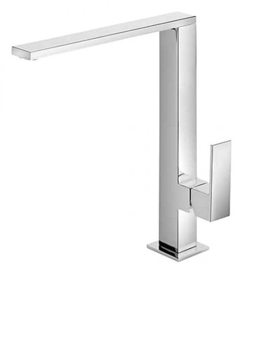 Змішувач для раковини одноважеля високий Tres Cuadro Tres хром 106486
