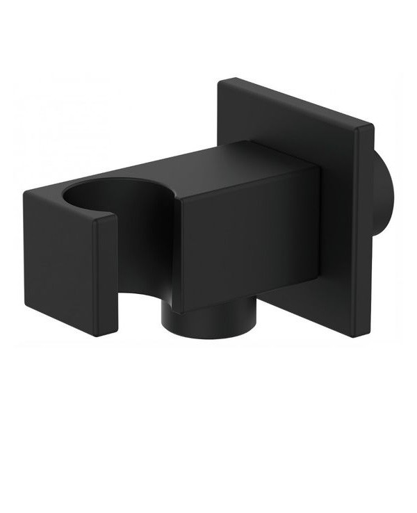 Підключення для душового шланга GRB Hydro Black з власником чорний 05006701