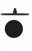 Верхний душ GRB Hydro Black 250 мм черный 05020022