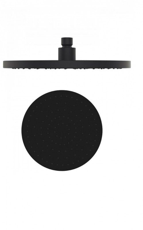 Верхній душ GRB Hydro Black 250 мм чорний 05020022