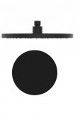 Верхний душ GRB Hydro Black 250 мм черный 05020022
