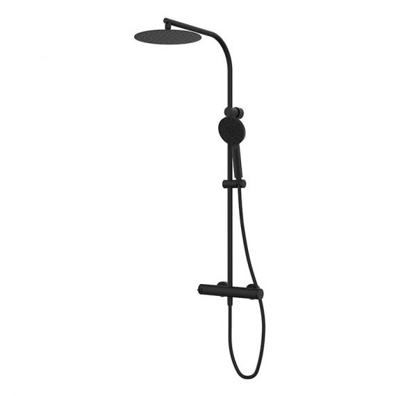 Душевая система GRB Time Black хром 47425472