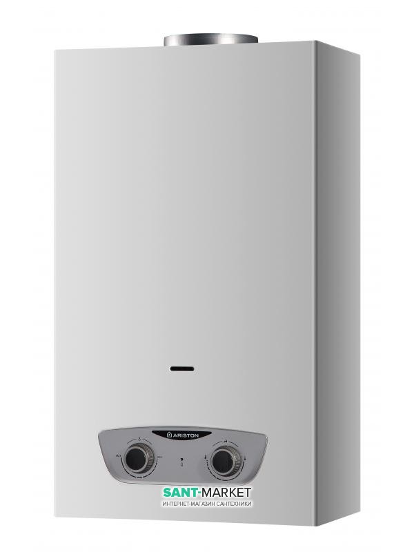 Газовая проточная колонка Ariston Fast R ONM 10 NG RU дымоходная 3632311