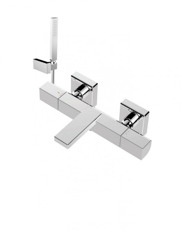 Змішувач з термостатом двухвентильний GRB Kala для ванни з душем хром 60215600