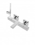 Смеситель с термостатом двухвентильный GRB Kala для ванны с душем хром 60215600