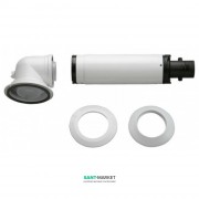 Коаксиальний горизонтальний комплект Bosch AZB 916 60/100 мм пластик 7736995011