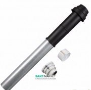 Коаксиальный вертикальный комплект Bosch AZB 917 Ø60/100 пластик с ветрозащитой 7719003675