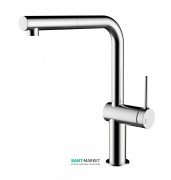 Смеситель для кухни с выдвижной лейкой GRB Kitchen однорычажный хром 46828460