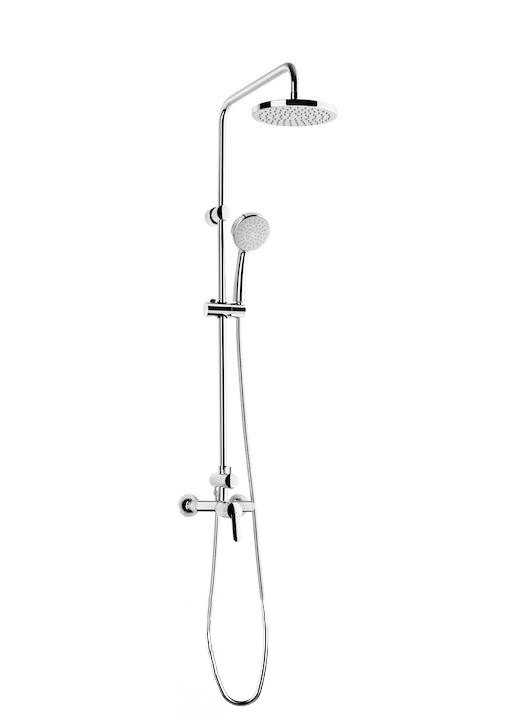 Душевая система Roca Victoria-T с однорычажным смесителем A5A9725C00