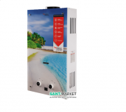 Колонка газовая дымоходная Aquatronic JSD20-AG308 10 л стекло (пляж) 25 201