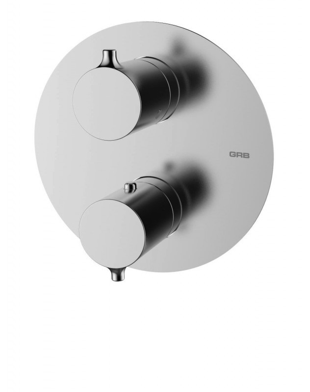 Змішувач з термостатом прихований (вбудований) GRB Time хром 47120470