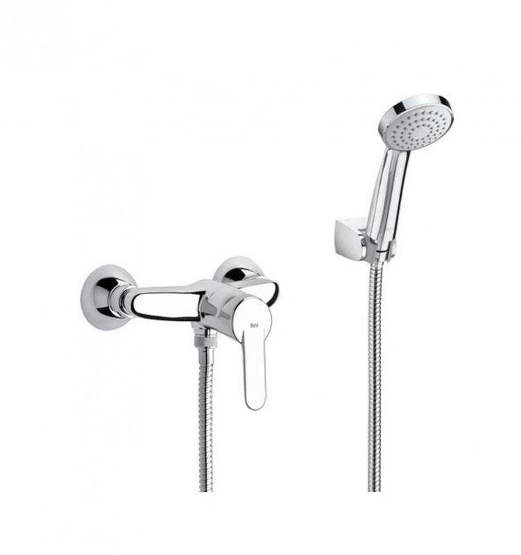 Душевой набор с настенным смесителем для ванны и душа Roca Victoria-N A5A2025C02