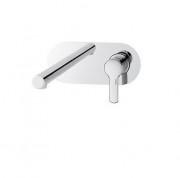 Змішувач для раковини одноважеля настінний GRB Tender хром 920900