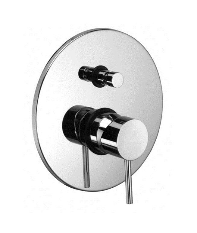 Змішувач прихований (вбудований) Paffoni Light хром LIG 015 CR