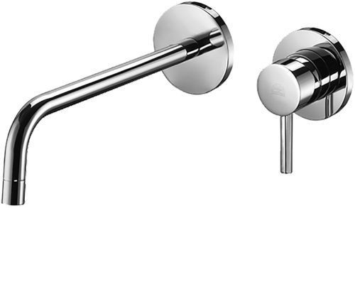 Смеситель для раковины однорычажный настенный Paffoni Light хром LIG 101 CR 70