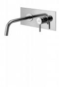Змішувач для раковини одноважеля настінний Paffoni Light хром LIG 101 CR / M
