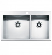 Мойка для кухни прямоугольная Apell Amalthea чаша слева нержавеющая сталь сатин SQ4530ISC