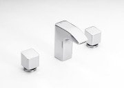 Смеситель для раковины Roca Thesis двухвентильный на 3 отверстия хром A5A4450C00