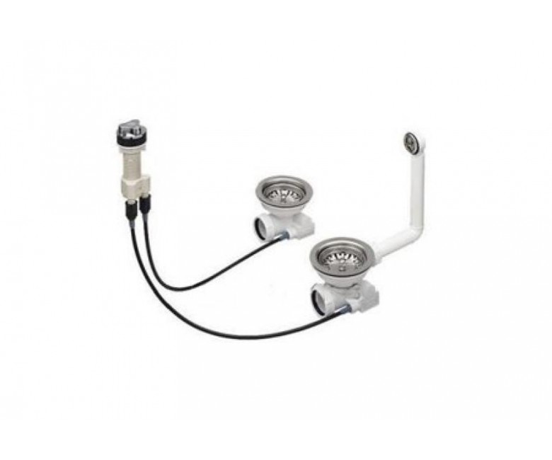 Набор доукомплектации клапаном-автоматом Blanco хром 222440