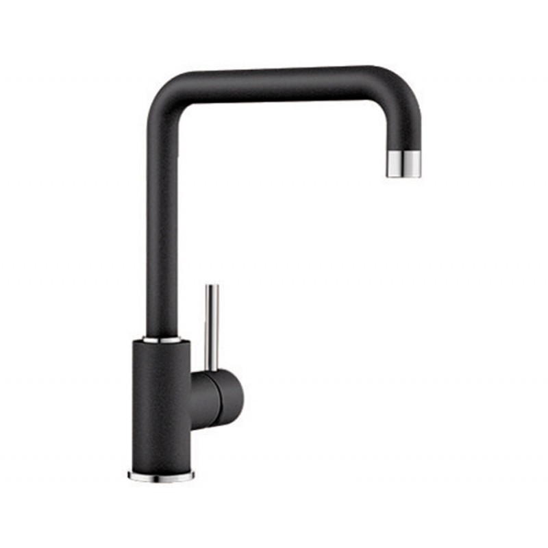 Смеситель для кухни Blanco Mili Silgranit однорычажный  антрацит 523103