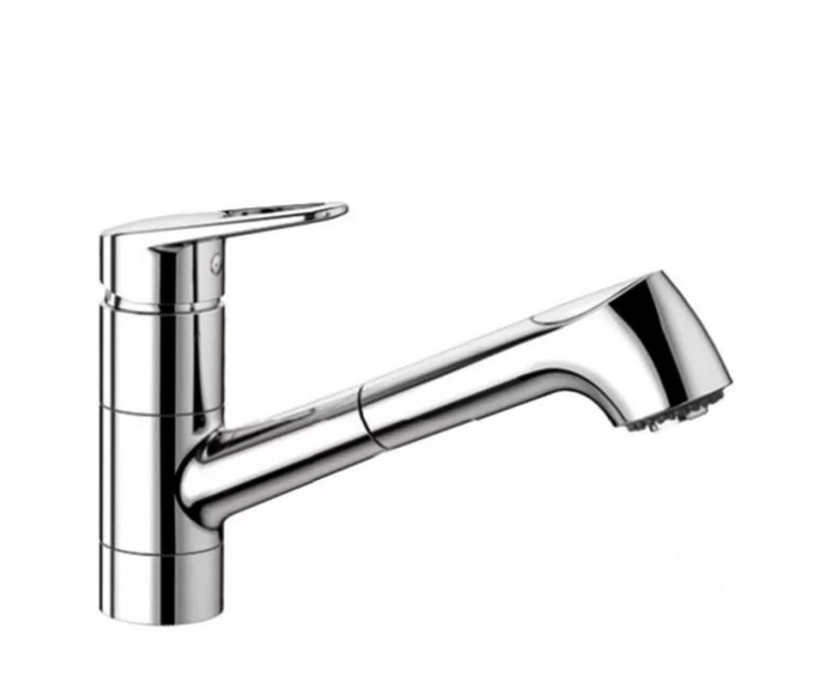 Смеситель для кухни Blanco Notis-S однорычажный хром 523252