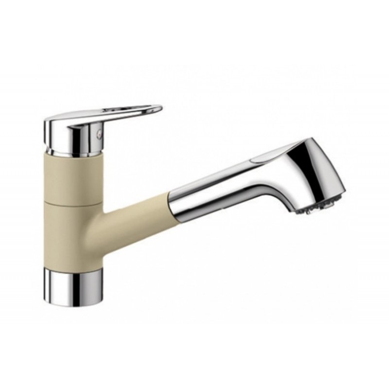 Смеситель для кухни Blanco Notis-S SILGRANIT® однорычажный шампань 523256