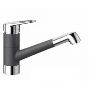 Змішувач для кухні Blanco Notis SILGRANIT® змішувач темна скеля 523249