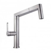 Змішувач для кухні Blanco Panera-S одноважільний нержавіюча сталь 521547