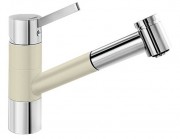 Смеситель для кухни Blanco Tivo-S SILGRANIT® однорычажный хром/жасмин 517614