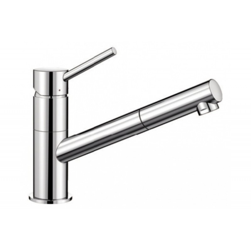 Смеситель для кухни Blanco KANO-S однорычажный  выдвижной излив  хром 521503