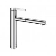 Смеситель для кухни Blanco LINEE-S однорычажный  выдвижной излив  нержавеющая сталь  зеркальная полировка 517592