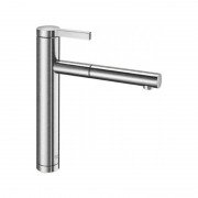 Смеситель для кухни Blanco LINEE-S однорычажный  выдвижной излив  нержавеющая сталь  матовая полировка517593