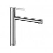 Смеситель для кухни Blanco LINEE-S однорычажный  выдвижной излив  нержавеющая сталь  матовая полировка517593