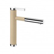 Смеситель для кухни Blanco LINEE-S однорычажный  выдвижной излив  хром  шампань 518443