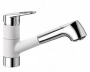 Змішувач для кухні Blanco Notis-S SILGRANIT® змішувач білий 523257