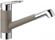 Смеситель для кухни Blanco Notis SILGRANIT® однорычажный серый беж 523248