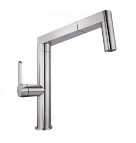 Смеситель для кухни Blanco Panera-S однорычажный нержавеющая сталь 521547