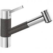 Смеситель для кухни Blanco Tivo-S SILGRANIT® однорычажный хром/антрацит 517610