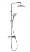 Душевая система Kludi Freshline Dual Shower System с термостатом 6709205-00