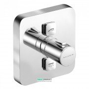 Смеситель для душа встраиваемый Kludi Push с термостатом хром 388110538
