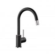 Смеситель для кухни Blanco Mida-S Silgranit однорычажный  выдвижной излив  антрацит 521455