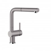 Смеситель для кухни Blanco LINUS-S однорычажный  выдвижной излив  алюметаллик 516689