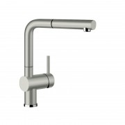 Смеситель для кухни Blanco LINUS-S однорычажный  выдвижной излив  жемчужный 520747