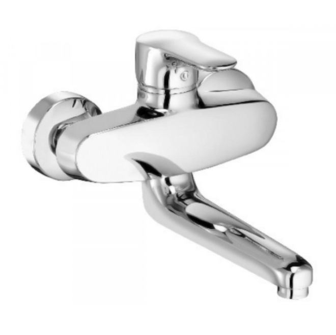 Смеситель для кухни Kludi Objekta однорычажный настенный хром 328820575